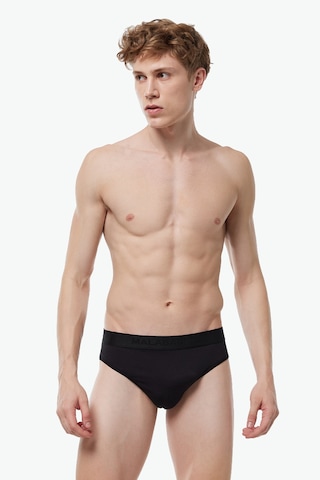 Malabadi Erkek Siyah Extra Yumuşak Micro Modal Slip Külot 980