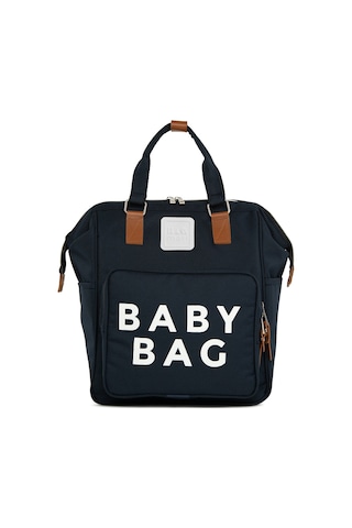 Bagmori Baby Bag Baskılı Cepli Anne Bebek Bakım Sırt  Çantası