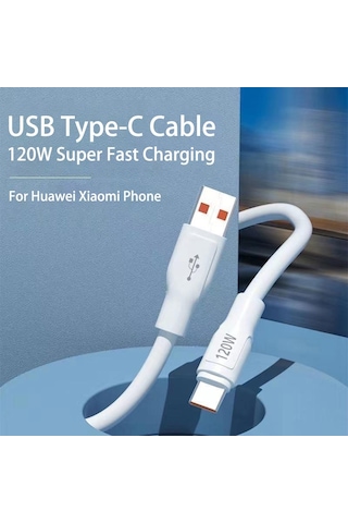Bn95 Type-c 2 Metre Kablo 120w Süper Hızlı 6 Amper Ultra Kalın Şa
