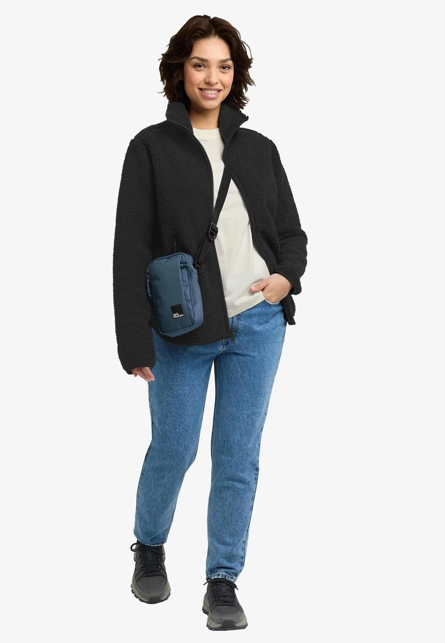 Jack Wolfskin High Curl Kadın Sweatshirt C-jaca65073b30v37 Siyah