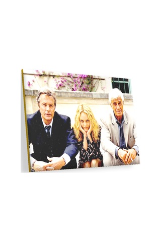 Cakasepetim Jean Paul Belmondo Alain Delon Ve Vanessa Paradis Ahşap Mdf Tablo