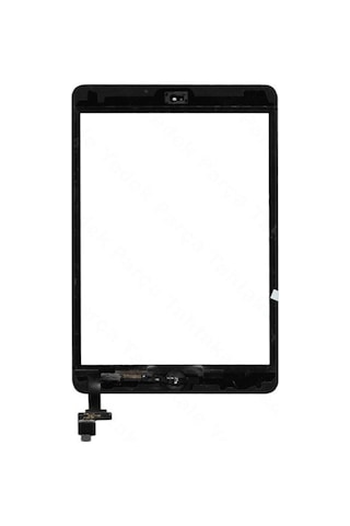 Apple iPad Mini A1432 Uyumlu Butonlu Dokunmatik Siyah