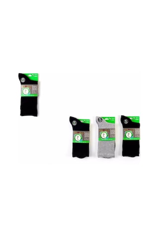 Dündar Çorap Dündar Kadın Bambu Plus Çorap - 6 Adet 001