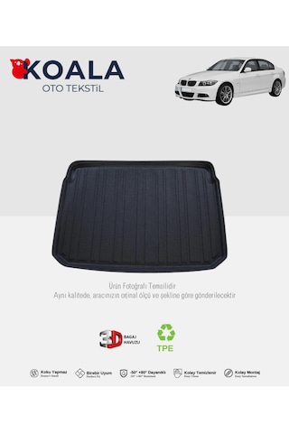Bmw 3 Serisi E90 2005-2011 3d Bagaj Havuzu