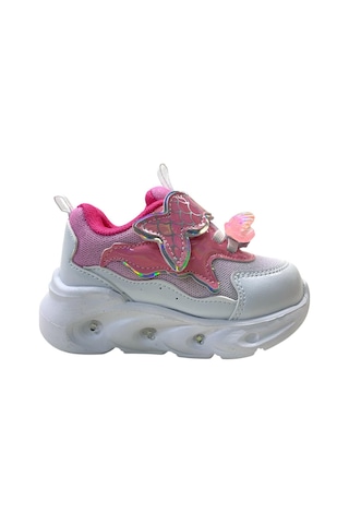 Cool Arıa Kız Bebek Işıklı Rahat Sneaker Pudra