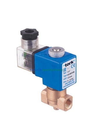 1/4" Normalde Kapalı Solenoid Valf (0 - 12 Bar) Tork S1010.01.025