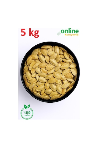 Online Kuruyemiş Kabuklu Çiğ Kabak Çekirdeği 5 KG