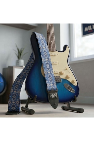 Midex Gsr-15 Özel Tasarım Desenli Gitar Omuz Askısı 90-145 Cm Uzunluk