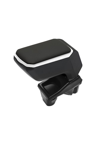 S-Dizayn Renault Clio 5 Kol Dayama Kolçak Geçmeli ABS Gri 2019 Üz