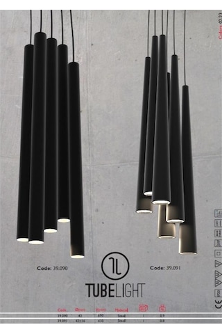 Tubelight Led Sarkıt Lamba Konik