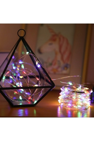 Pazly Güneş Enerjili 12m 100 Led Su Geçirmez Bahçe Aydınlatma Şerit Işık Dekoratif