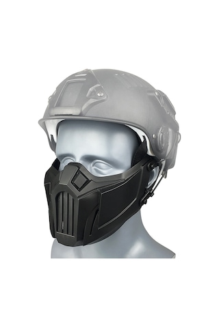 Wezone Kırmızı Taktik Maske - Outdoor Cs Ve Askeri Aktivite İçin Toz Ve Rüzgar Koruması, 121g Hafif Tpr Malzeme, Unisex, Tek Boyut Çok Renkli