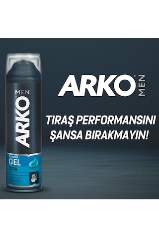 Arko Men Cool Tıraş Jeli 4 x 200 ML