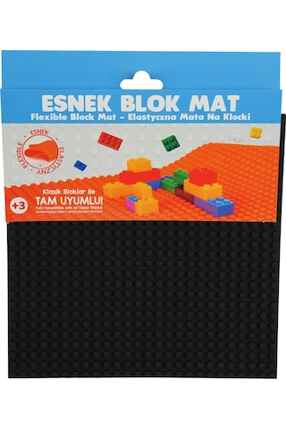 Esnek Blok Mat 20x20 Siyahh