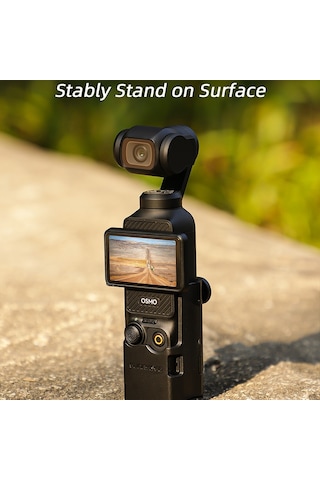 Sunnylıfe Katlanır Çift Kanca Adaptörü Djı Osmo Pocket 3 Eylem Kamera Montaj Adaptörü