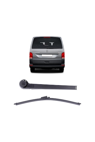 Vw Transporter T6 2016-2024 Uyumlu Arka Cam Silecek Kolu Ve Süpürgesi Takım 7e0955707b