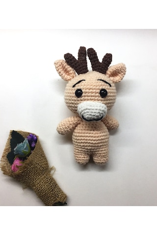 Amigurumi Sevimli Miniklerden Geyik Sağlıklı Oyuncak El Örgüsü Amigurumi Sevimli Miniklerden Geyik Sağlıklı Oyuncak El Örgüsü