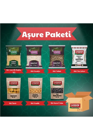 Yazar Karma Aşure Paketi 23 Kg
