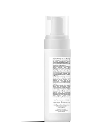 İdea Derma Glikolik Asit Yüz Yıkama Köpüğü 200 ML