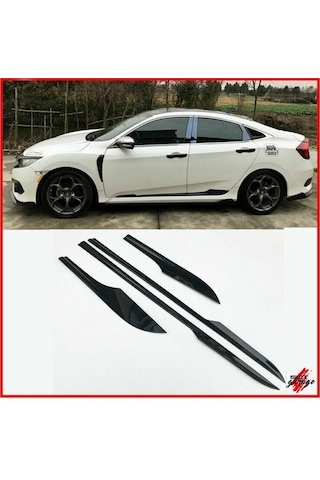 Carrest Cıvıc Fc5 Piano Black Yan Kapı Çıtası 2016-2020