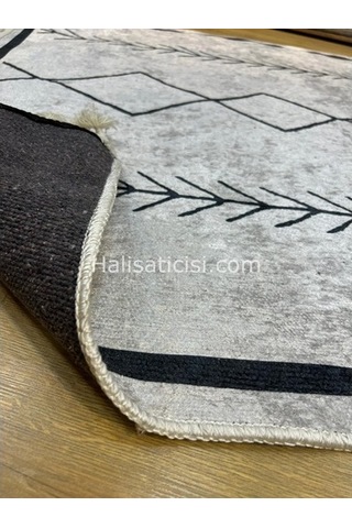 Salerno Çamaşır Makinesinde Yıkanabilir Kilim Halı Hs1021 Çok Renkli