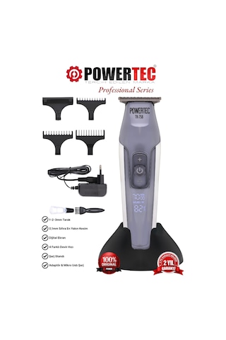 Powertec TR-758 Profesyonel Saç ve Sakal Kesme Makinesi