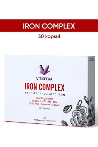 Vitisfera Iron Complex 30 Kapsül
