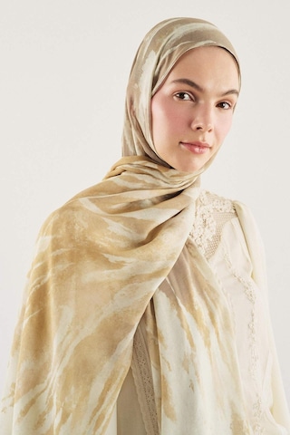 Defacto Fresh Scarfs X Defacto Earthy Batik Keten Karışımlı Şal I1744ax26smkr1 Çok Renkli-kr1