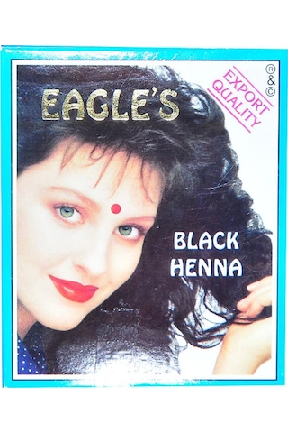 Eagles Siyah Hint Kınası 10 Gr Tek Paket Black Henna Saç Hair