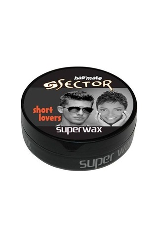 Sector Hairmate Superwax Islak Görünüm Siyah Wax 150 Ml 6 Adet