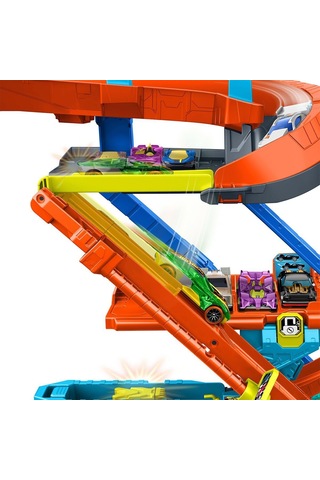 Jhl94 Hot Wheels City Akrobasi Garajı