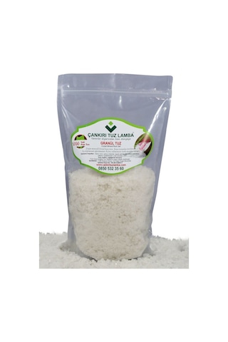 Lüks Tuz ve Baharat Değirmeni 1 Adet + 1 Kg Granül Kaya Tuzu