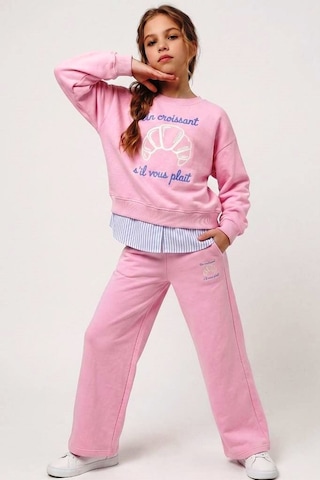 Dmb Kids Kız Eşofman Takım 26kdmb0847 Pembe