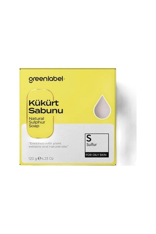 Greenlabel Doğal Kükürt Sabunu 120 G