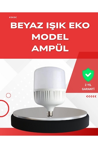 Elektrik Kesintileri İçin Şarjlı Led Ampul 30w E27 Semeglbl - 58 Beyaz Işık