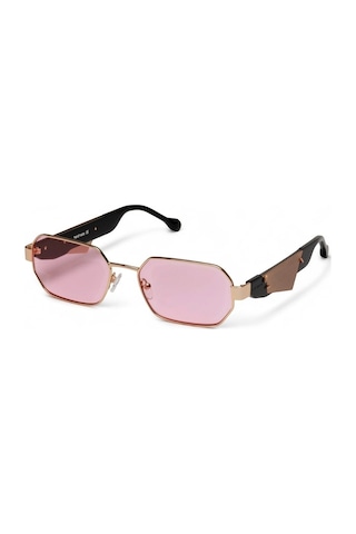 Leziff Memphis Unisex Güneş Gözlüğü Altın 06331400