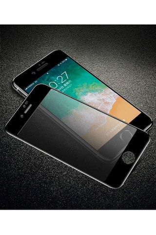 Apple Uyumlu iPhone Se 2022 Zore Anti-dust Mat Privacy Temperli Ekran Koruyucu