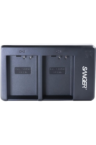 Sanger Lp E10 Canon İkili Usb Şarj Aleti