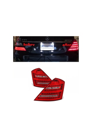 Autogp Mercedes W221 Stop Lambası Seti Ledli Facelift Dizayn
