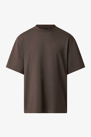Manta 5930 Premium Oversize Erkek T-shirt-34077 Kahverengi