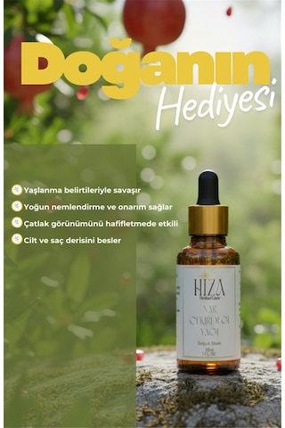 Hiza Herbal Care Doğal Nar Çekirdeği Yağı 30 ML