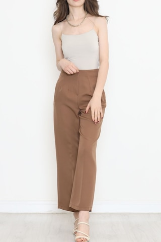 Mokashopin - Beli Pensli Pantolon Kahve - 20857.683. 001