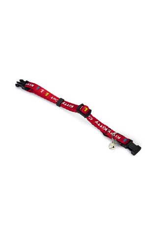 Beeztees Yavru Kedi Boyun Tasması, Zilli, Kırmızı, 17,5-23cm