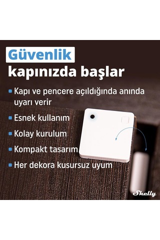Shelly BLU Kapı ve Pencere Sensörü
