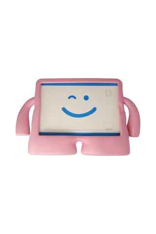 Galaxy Uyumlu T500 Tab A7 10.4 Kılıf Karakter Tablet Silikon - Açık Pembe Arka Kapak