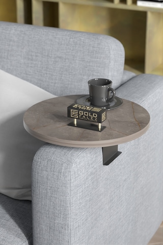 Goldfalez Ayarlanabilir Dekoratif Modern Yan Sehpa Tepsi Gordion