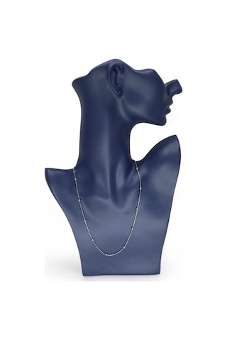 Gökyüzü İncisi Toplu Kadın Genç Kolye Gümüş