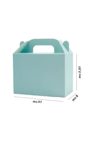 3'lü Set Karışık Renkli El Geçme Hediye Kutusu - 10x14 Cm