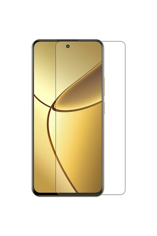 Realme 12 Plus Kırılmaz Ekran Koruyucu Temperli Cam