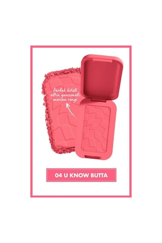 Nyx Professional Makeup Buttermelt Blush Kremsi Pembe Pudra Allık - 04 U Know Butta 4